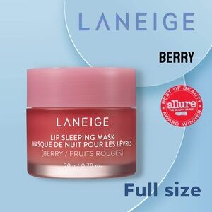 ⬇️🌟🆕📦*BNIB* LANEIGE | FULL | Lip Sleeping Mask - Berry